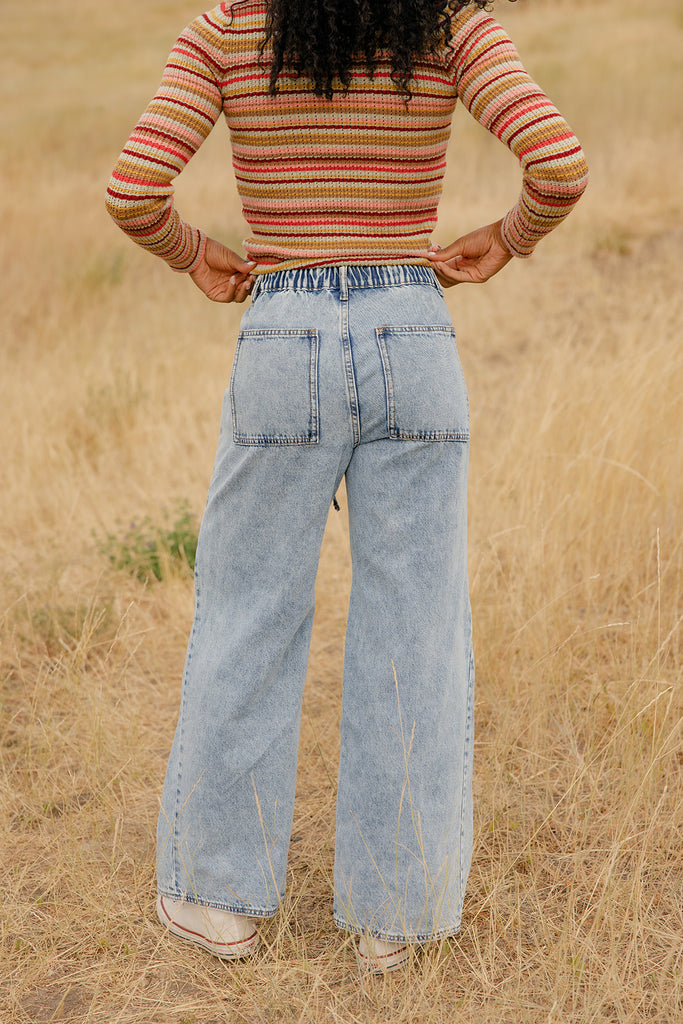 Out West Tie Waist Jeans