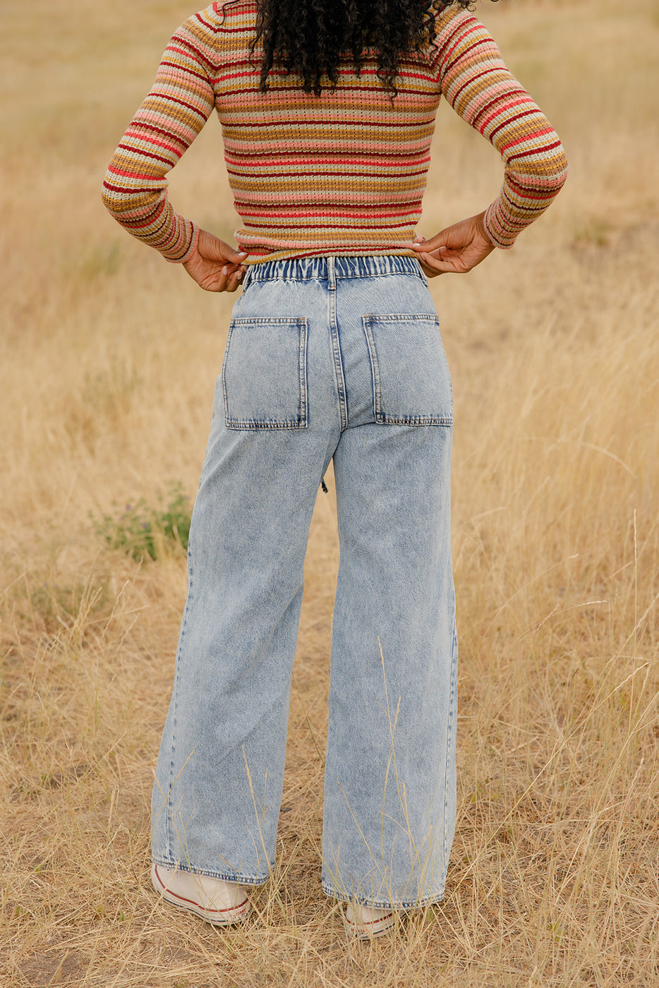 Out West Tie Waist Jeans