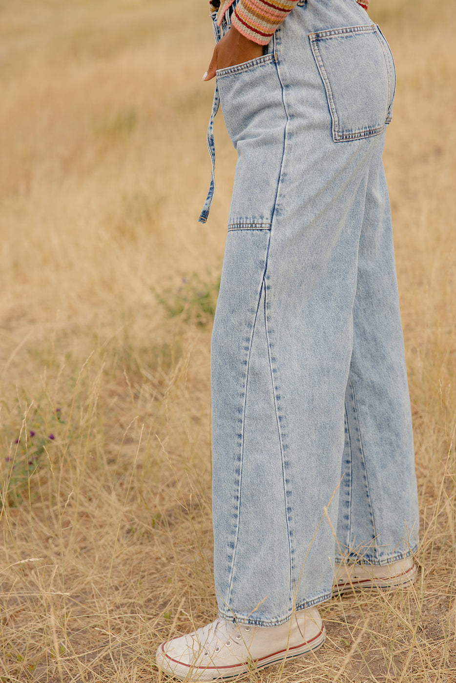 Out West Tie Waist Jeans