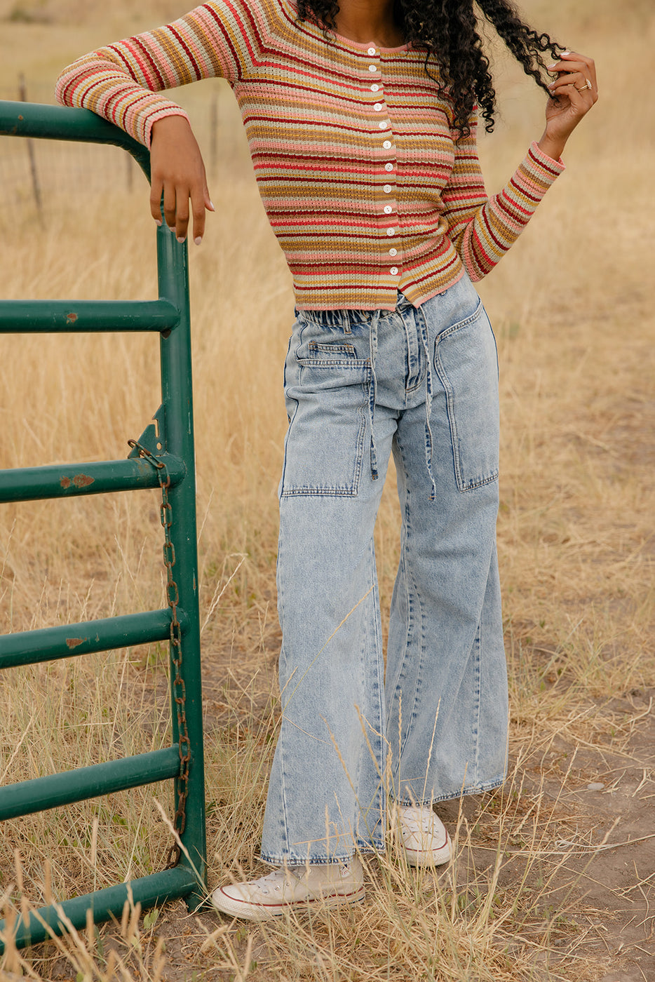 Out West Tie Waist Jeans