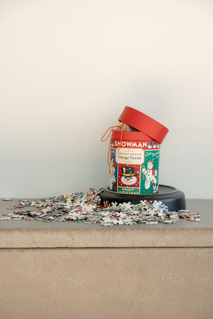 Christmas Snowman 500 Piece Puzzle