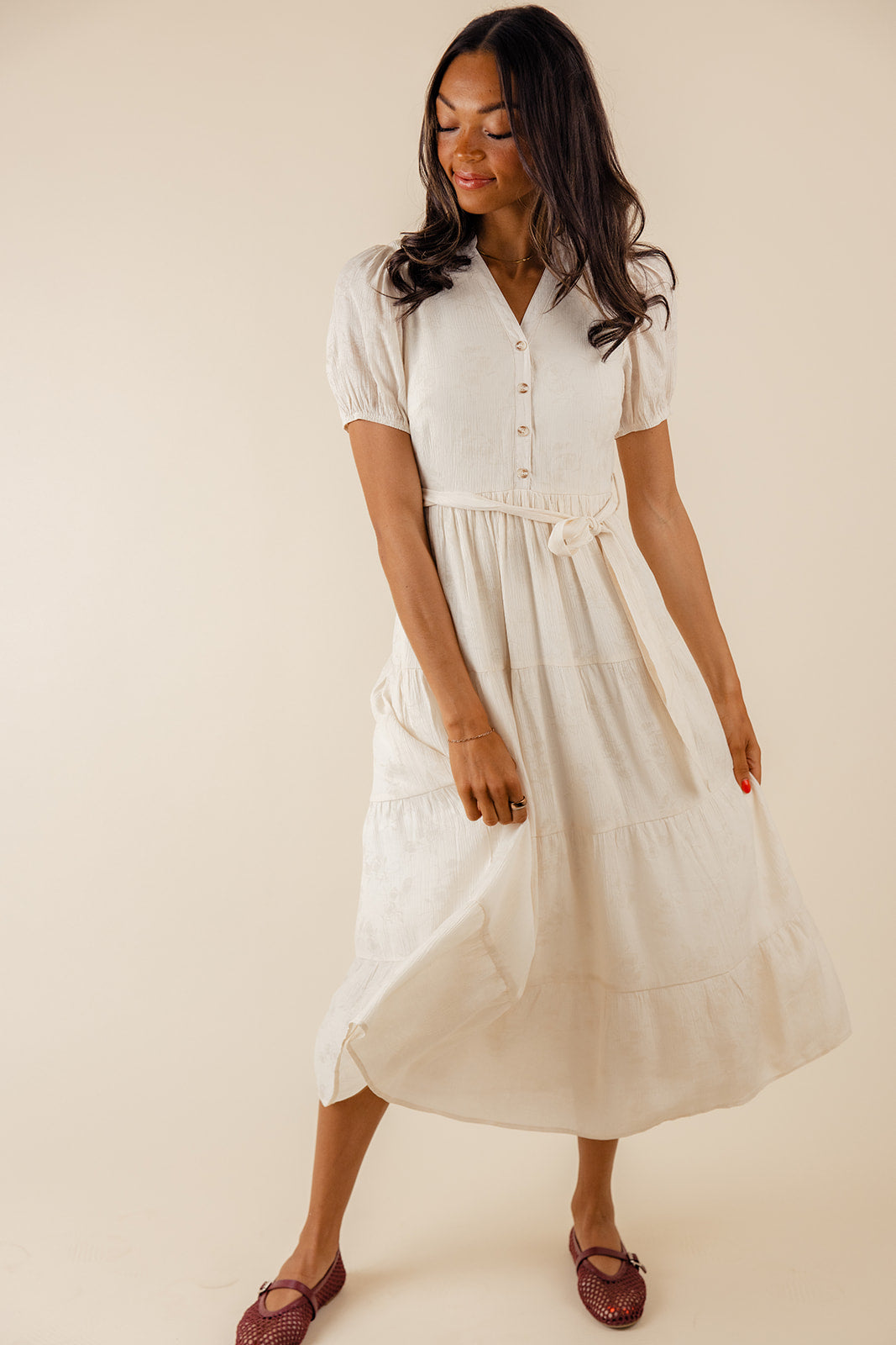 Bone Deep Button Maxi