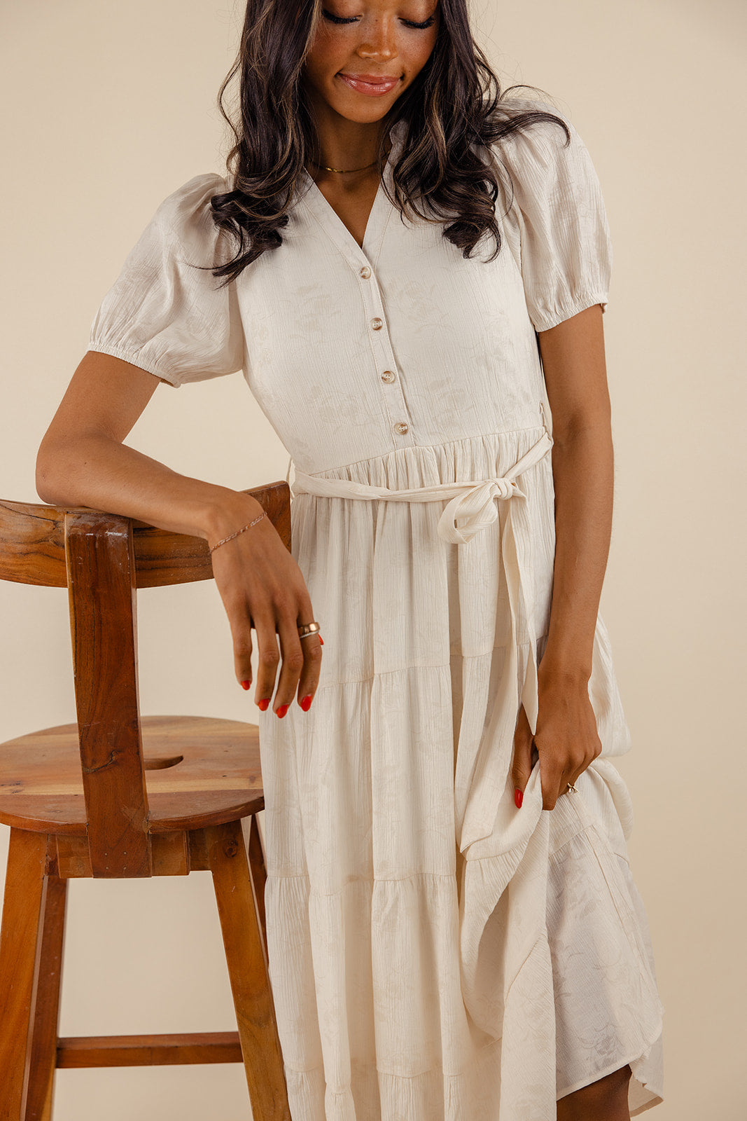 Bone Deep Button Maxi