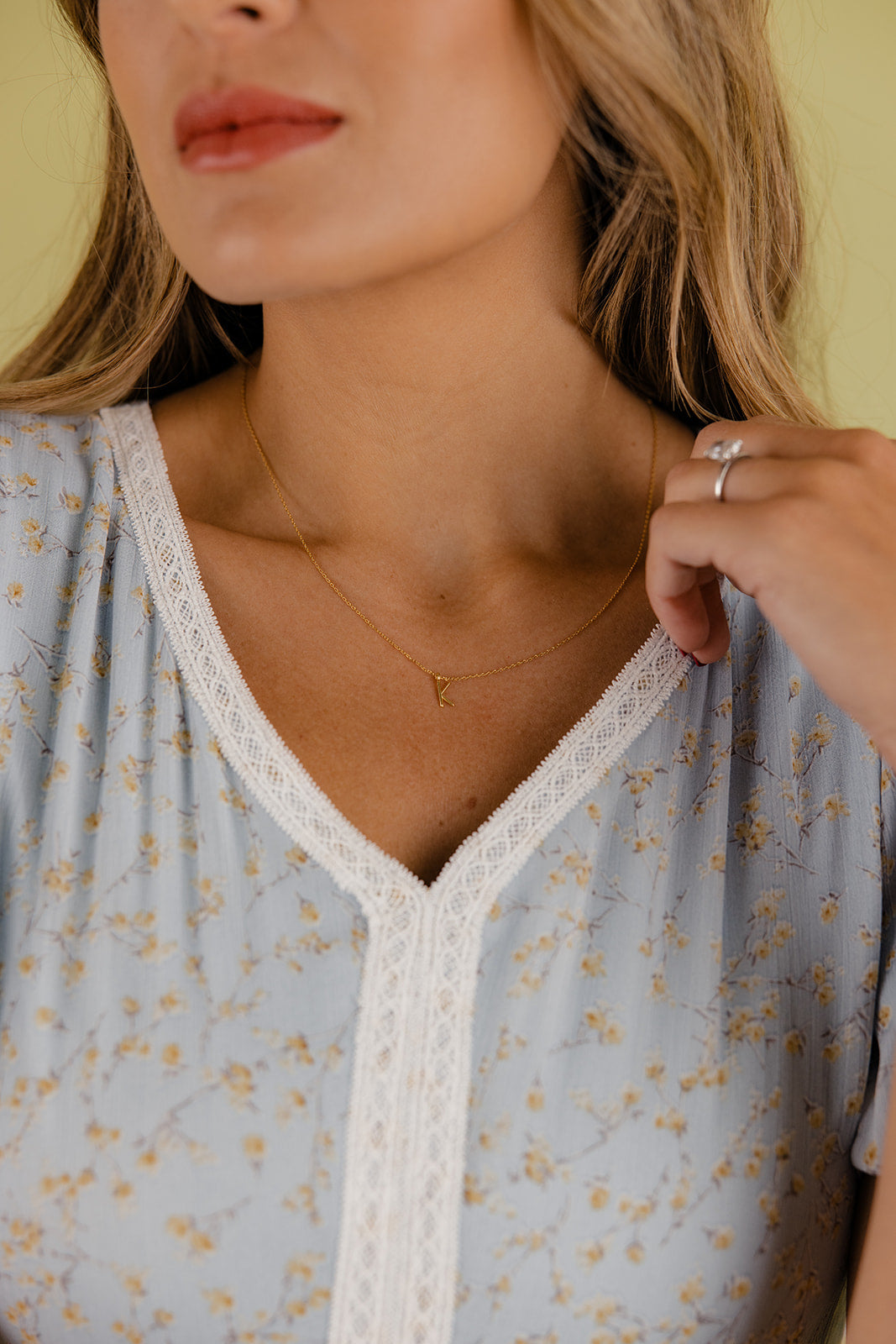 Trudy Lace Trim Dress