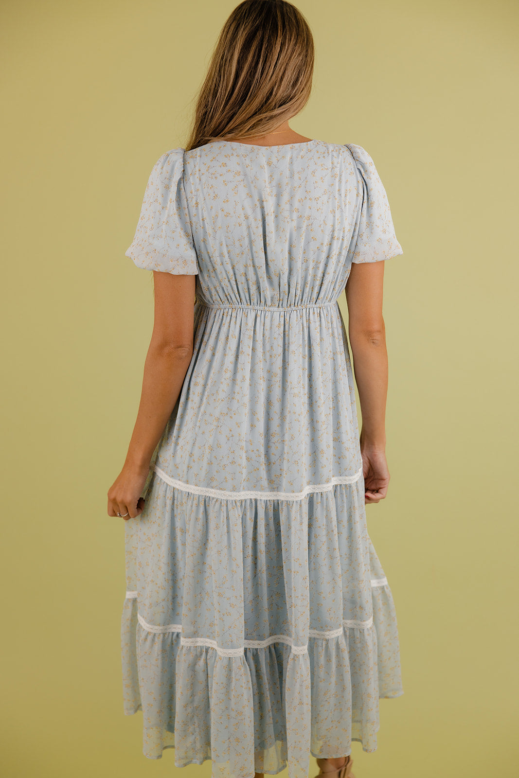 Trudy Lace Trim Dress