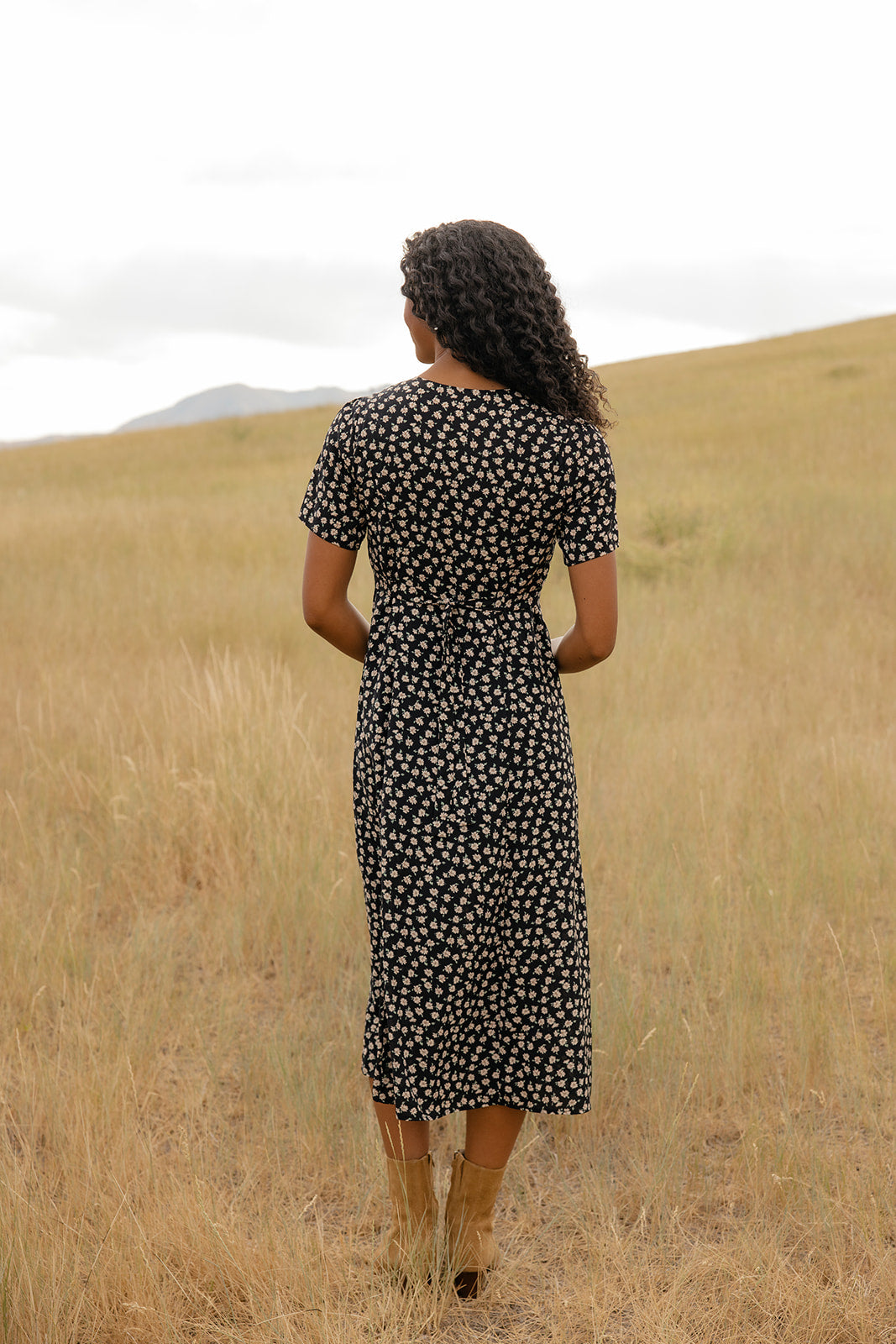 Willow Row Button Midi