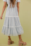 Trudy Lace Trim Dress