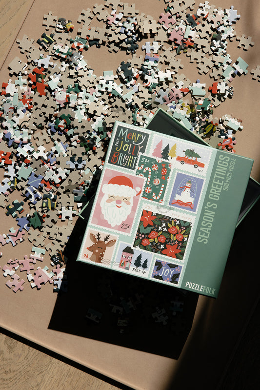 Season's Greetings 500 Piece Puzzle