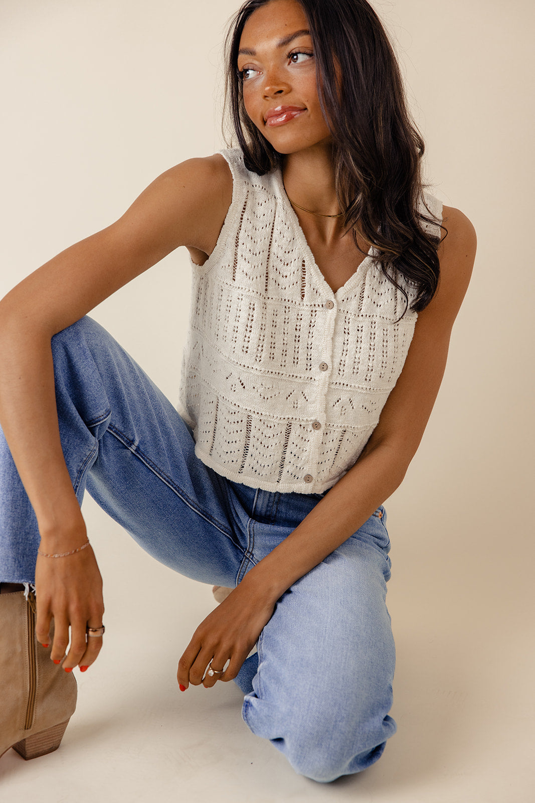 Into You Pattern Vest