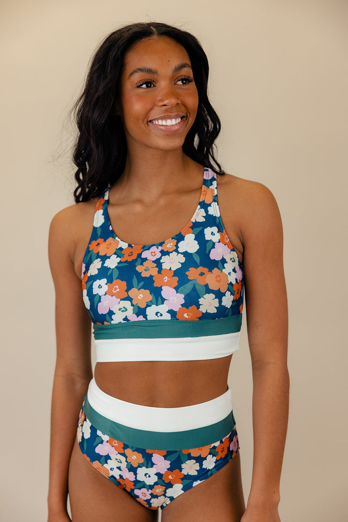 Floral Swimsuit Bottoms | ROOLEE