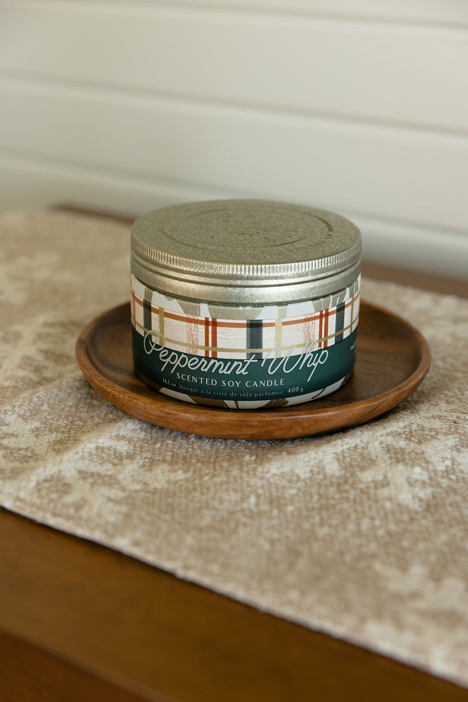 Tried & True Peppermint Whip Large Tin Candle