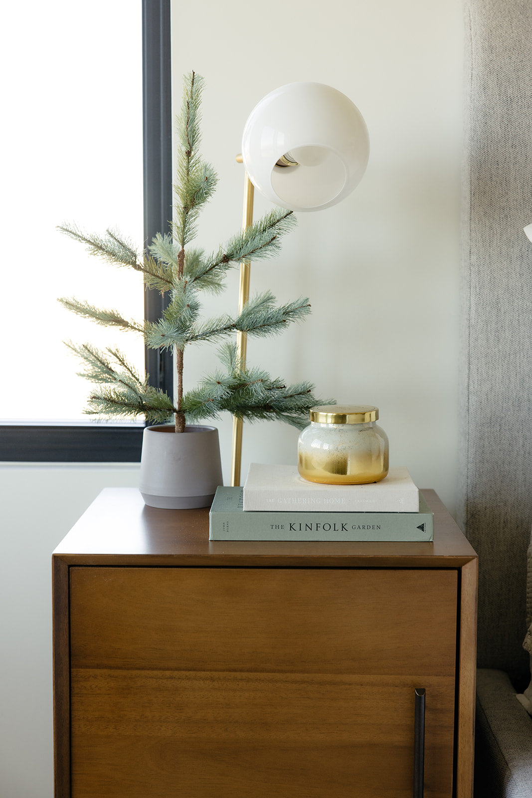 Cabin Glow Pine Tree