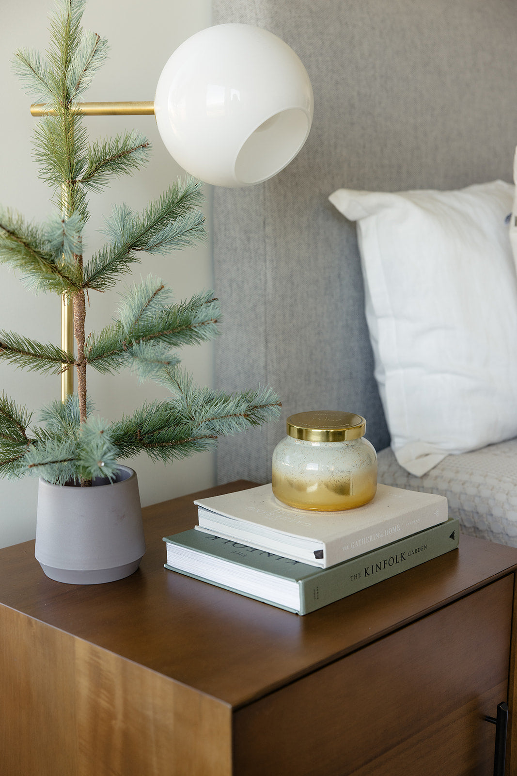 Cabin Glow Pine Tree