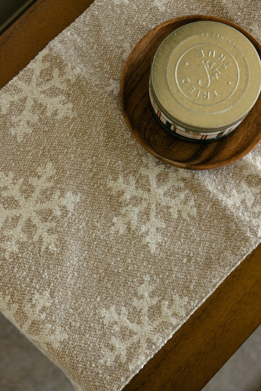 Snowdrift Table Runner