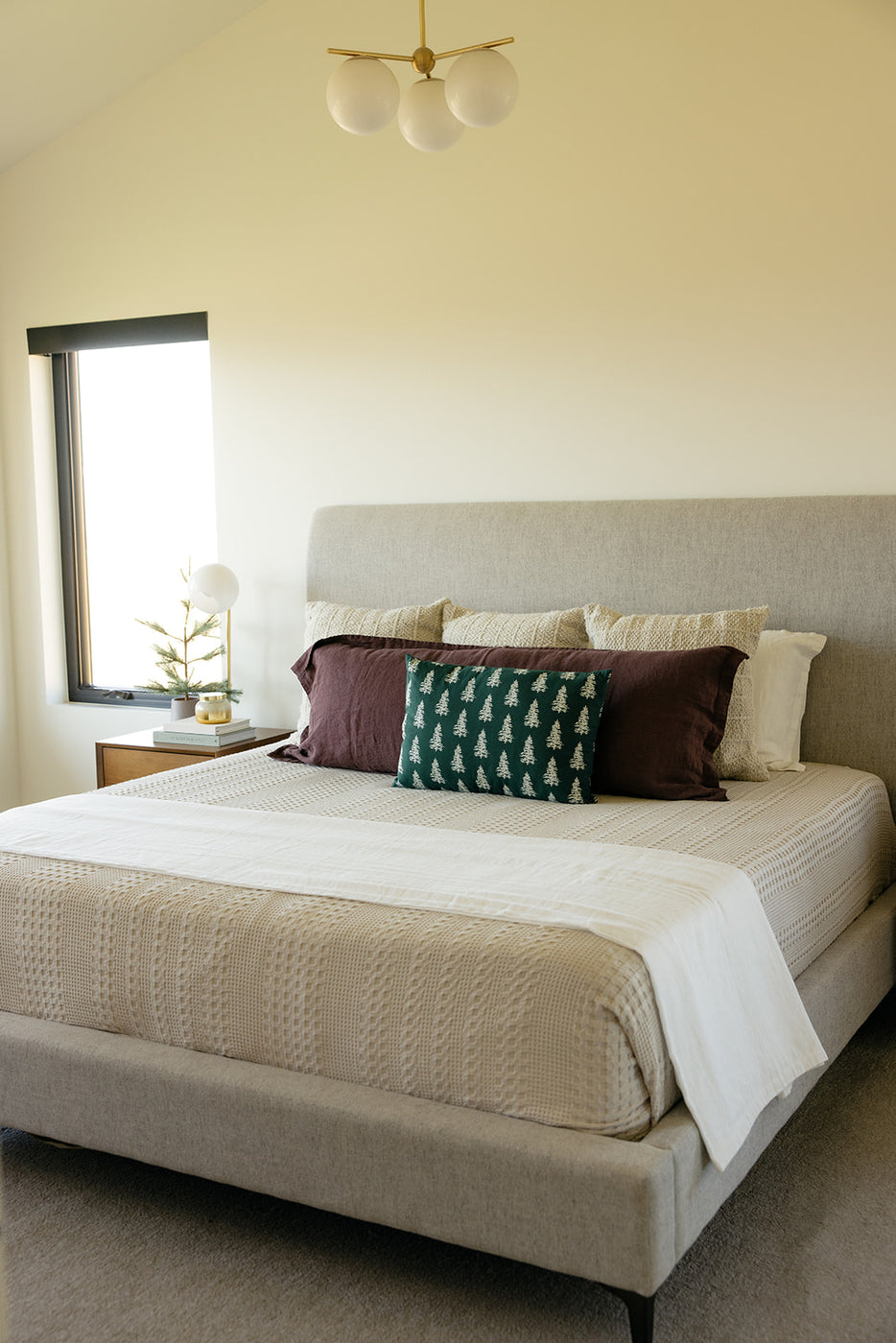 Wilde Pine Tree Lumbar Pillow