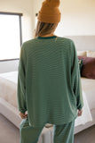 Timber Trail Stripe Pullover