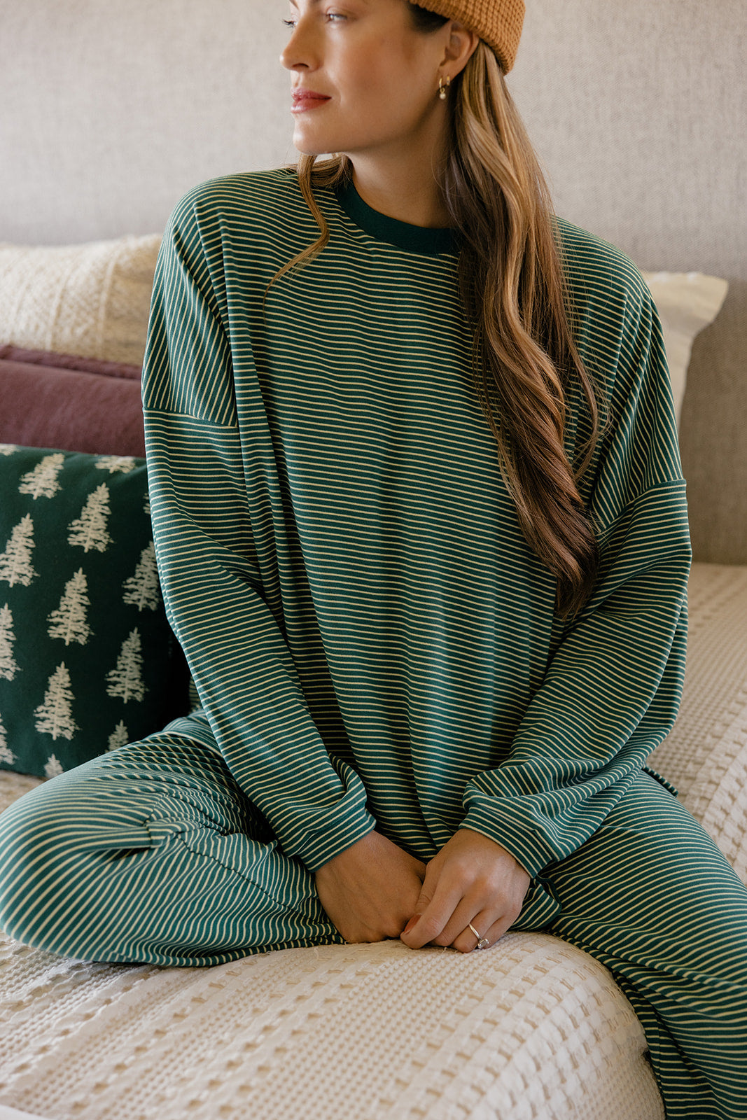 Timber Trail Stripe Pullover