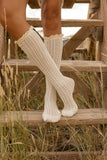 Free People Misty Net Pointelle Tall Socks