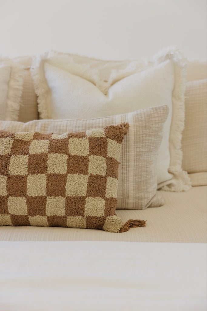 The Checkerboard Lumbar Pillow