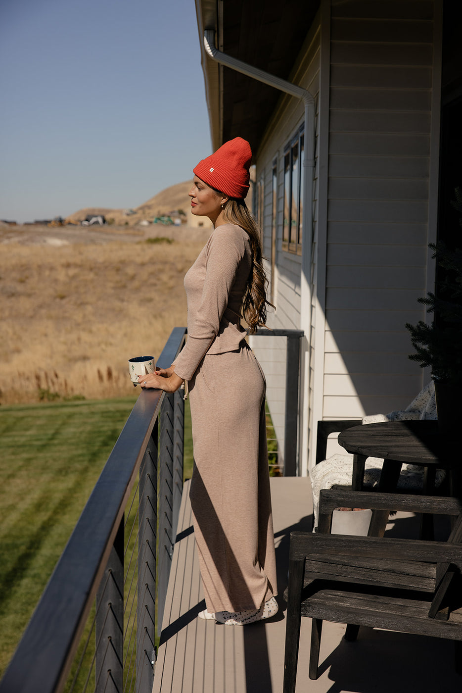 Sugar Cookie Wide Leg Pants