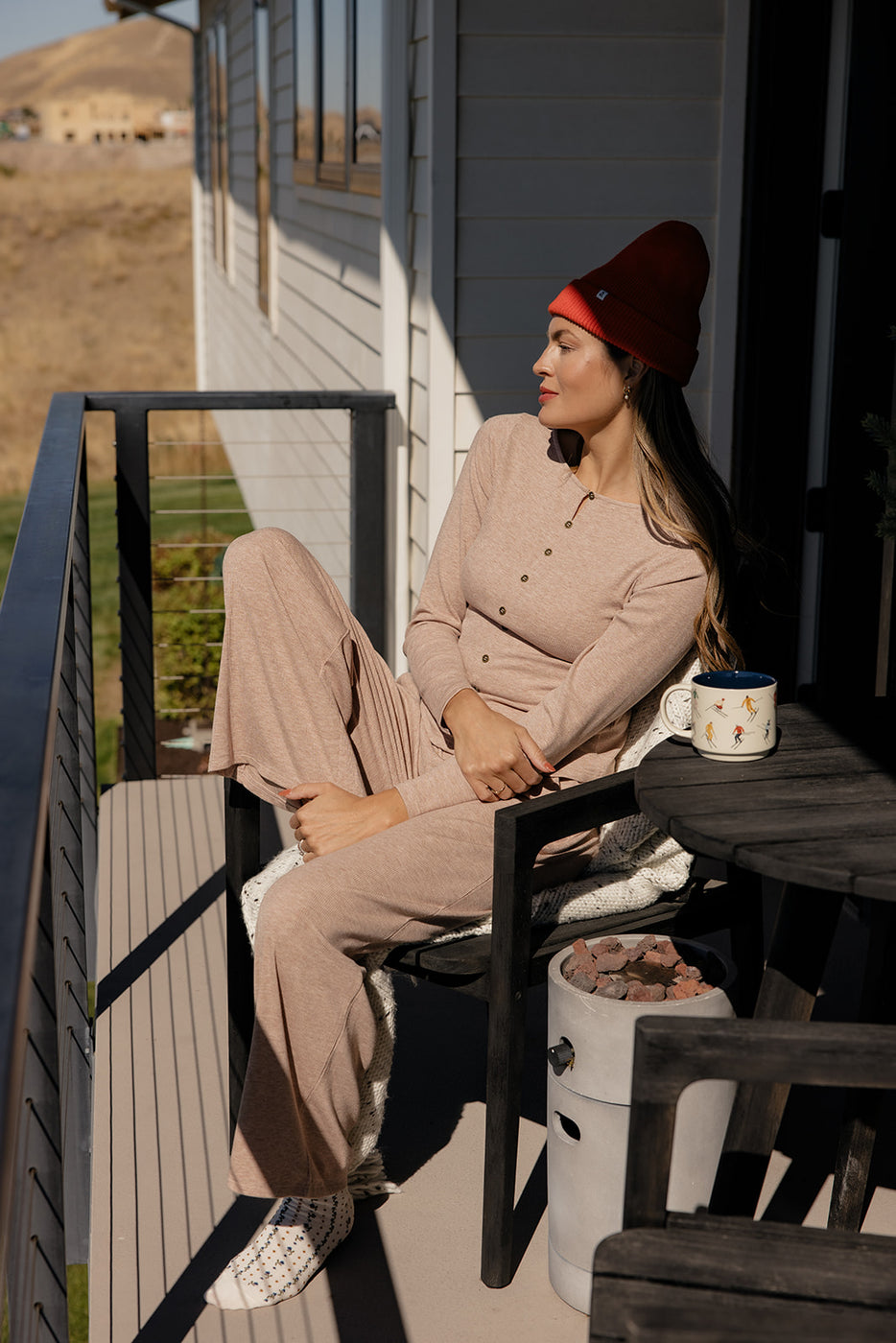 Sugar Cookie Wide Leg Pants