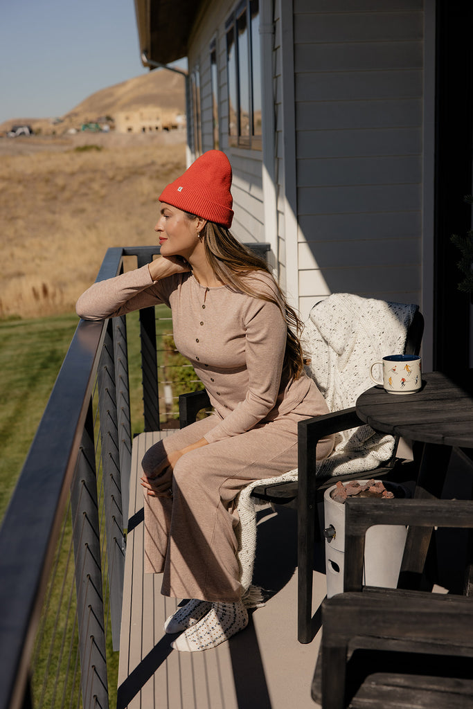 Sugar Cookie Wide Leg Pants