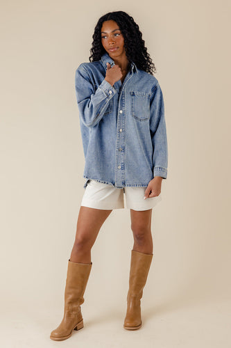 Denim Top | ROOLEE