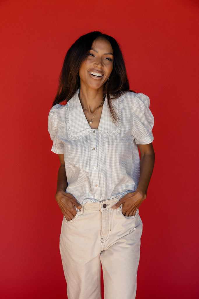 Simon Collared Blouse