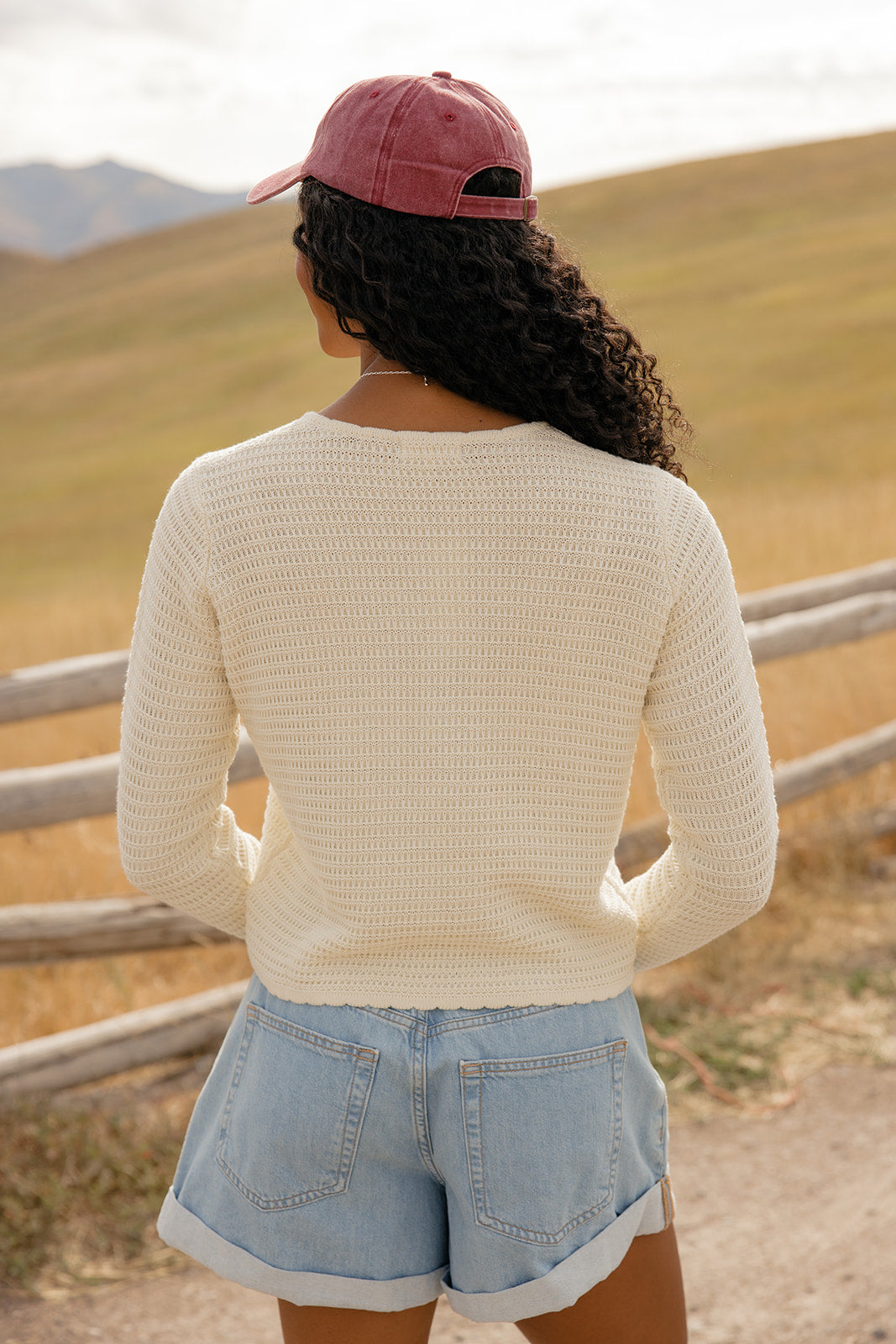 Just For You Textured Cardigan