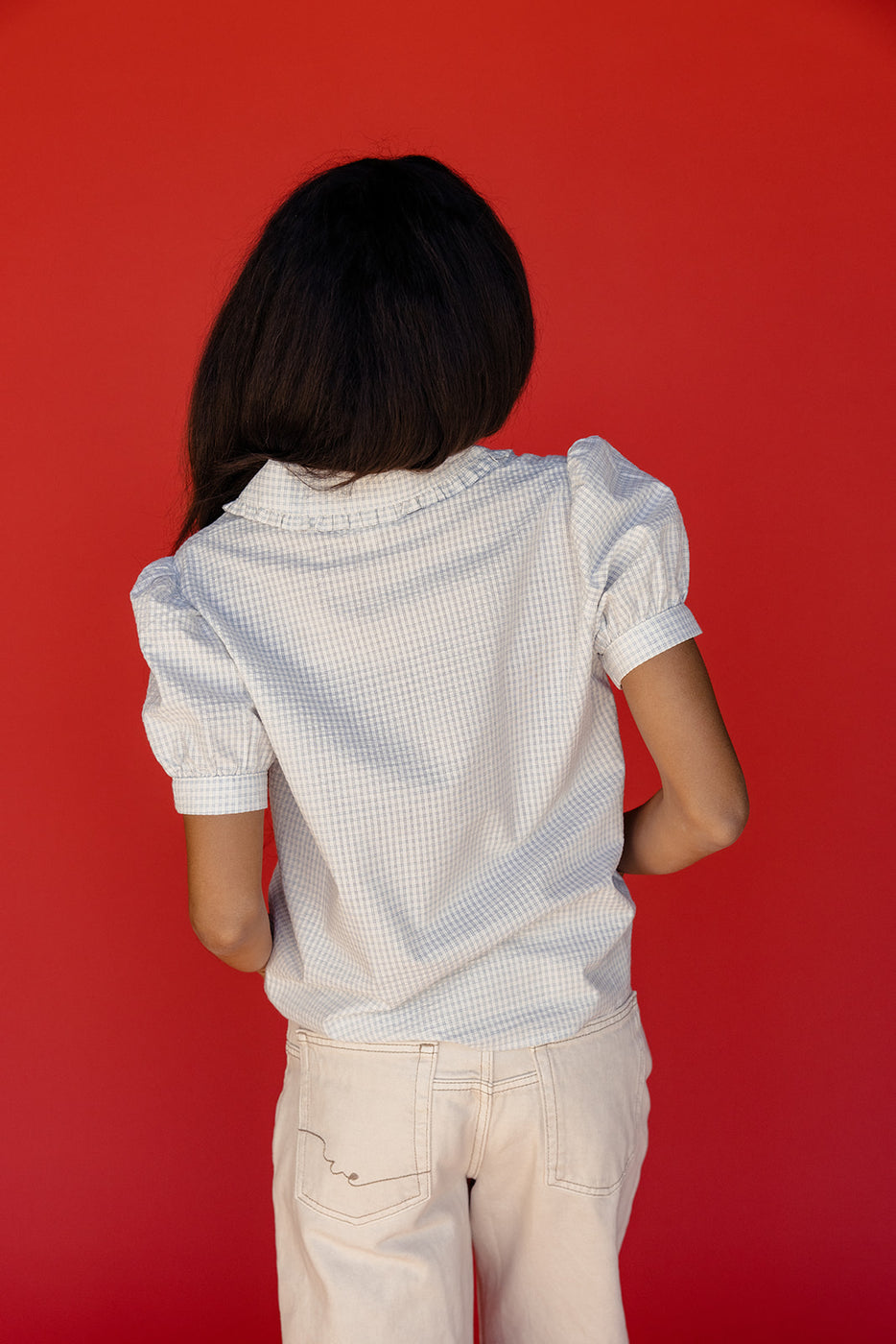 Simon Collared Blouse