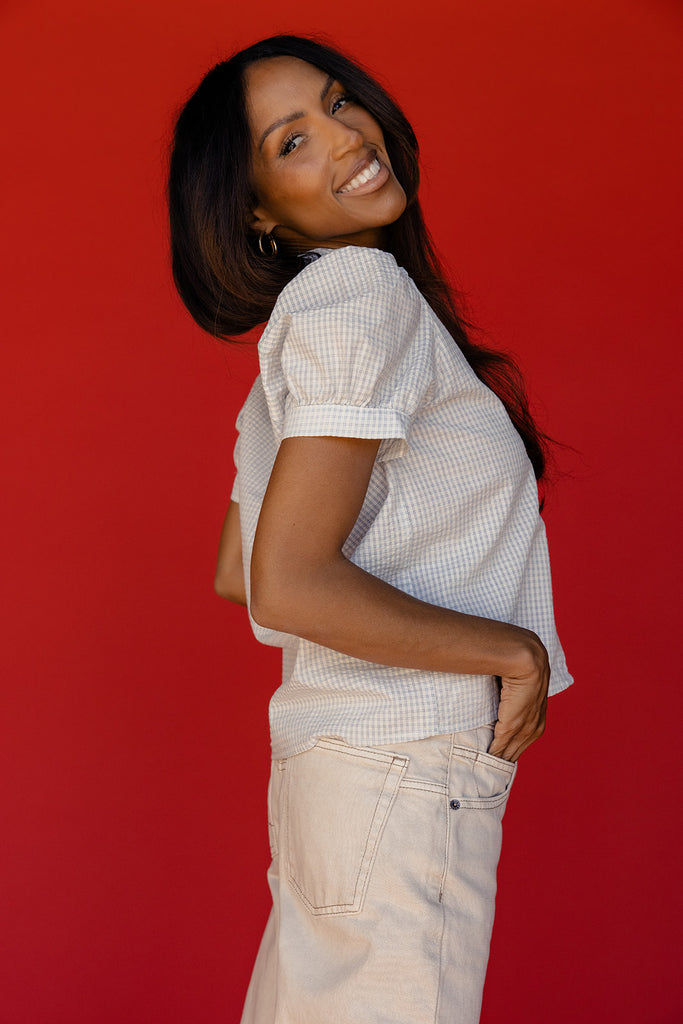 Simon Collared Blouse