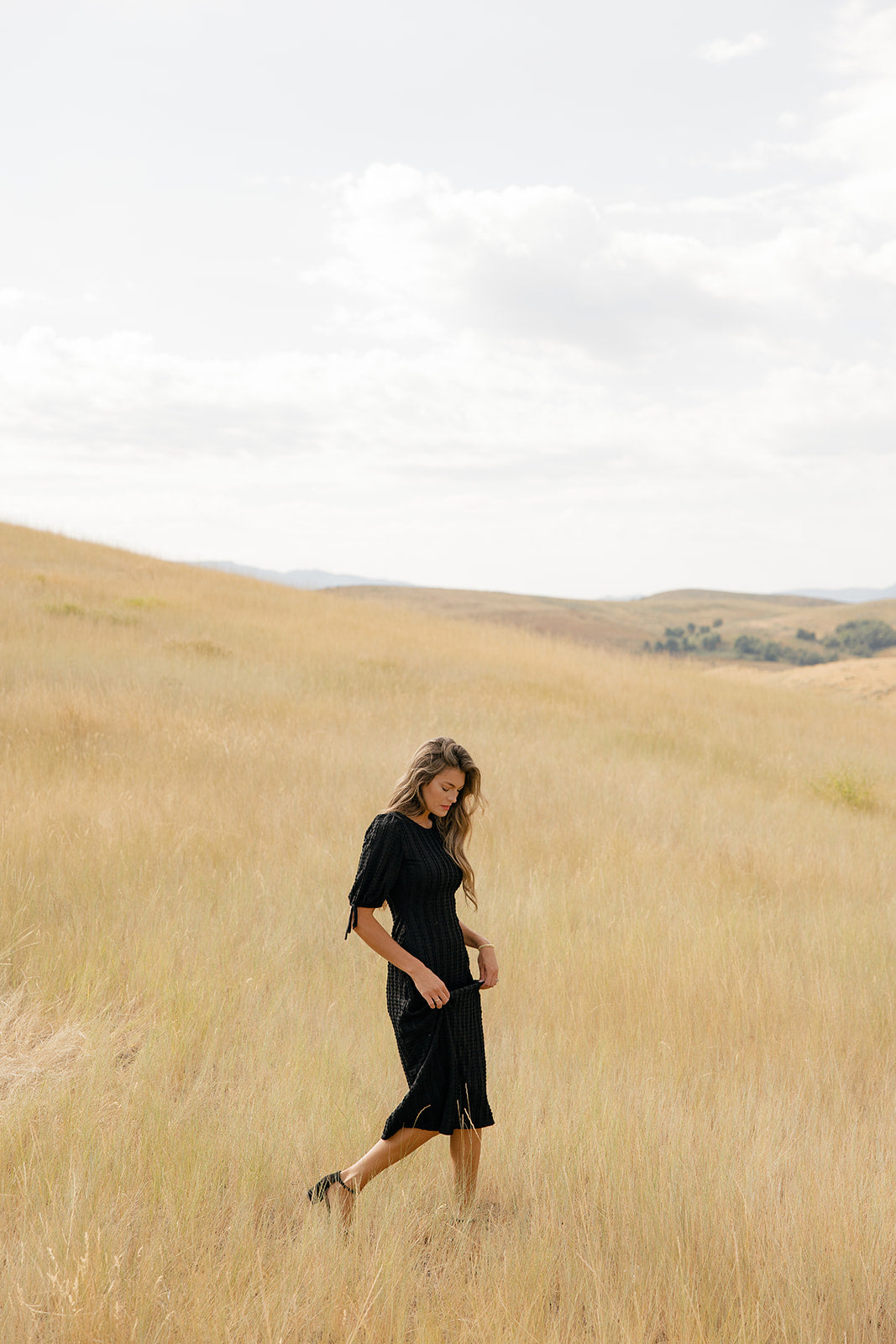 Marceline Textured Dress