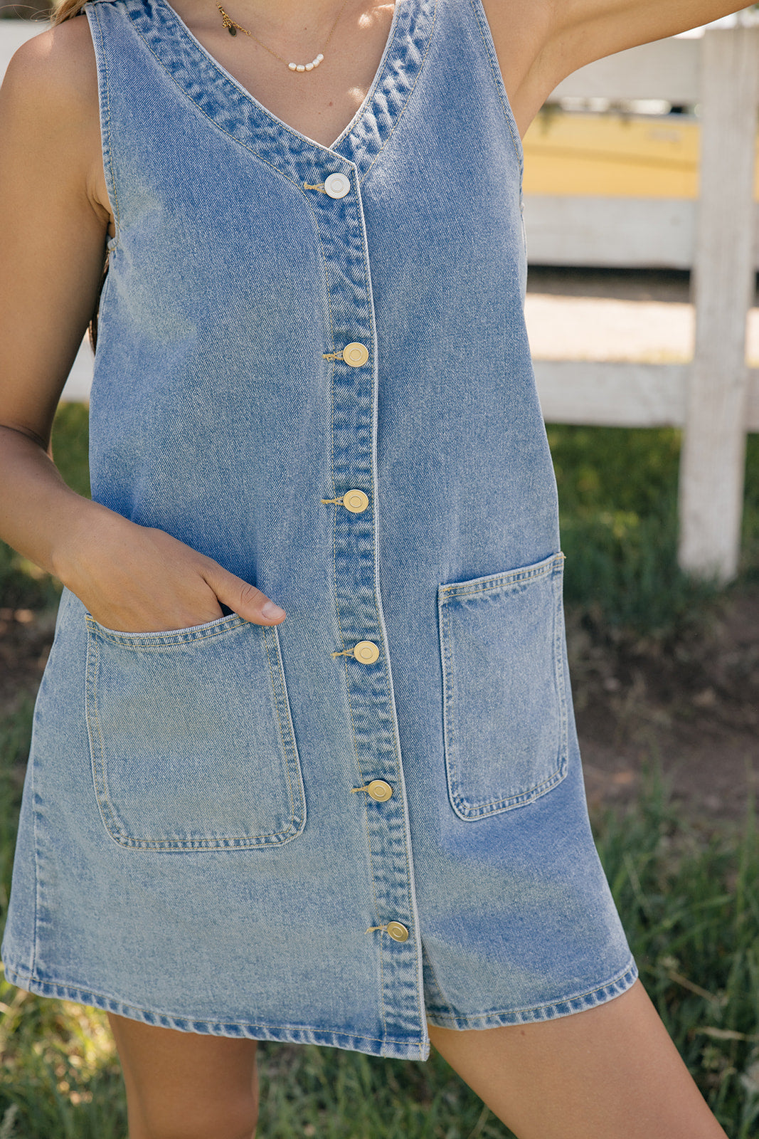 Born in the USA Denim Dress