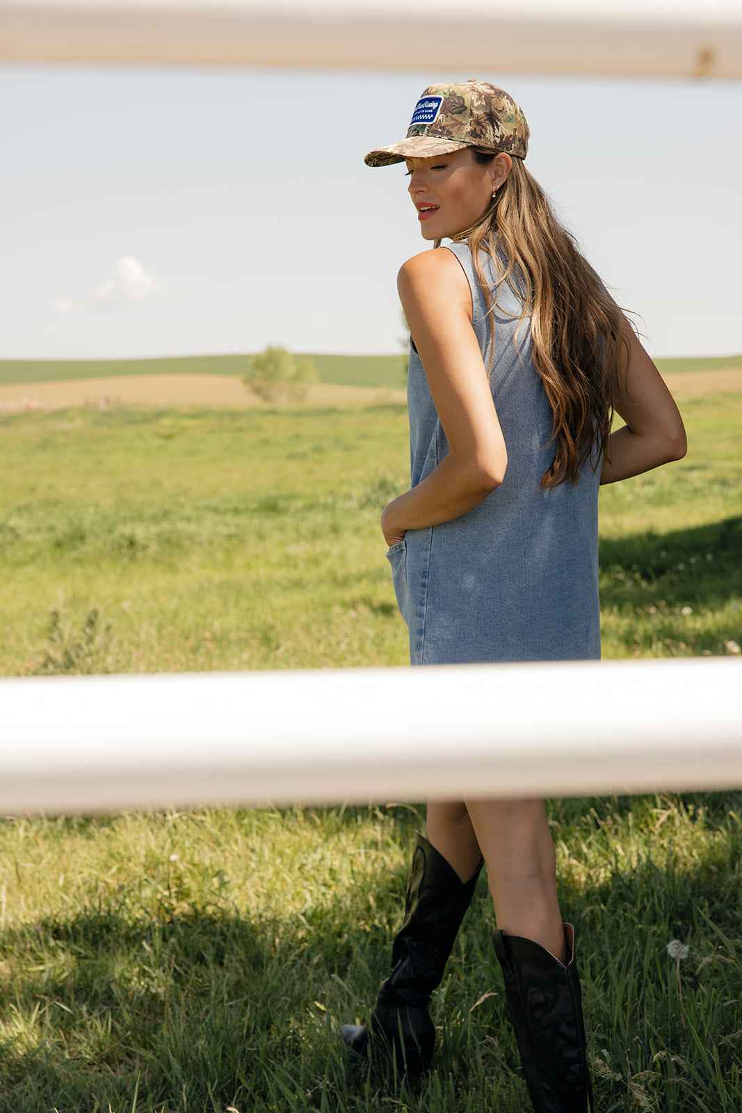 Born in the USA Denim Dress