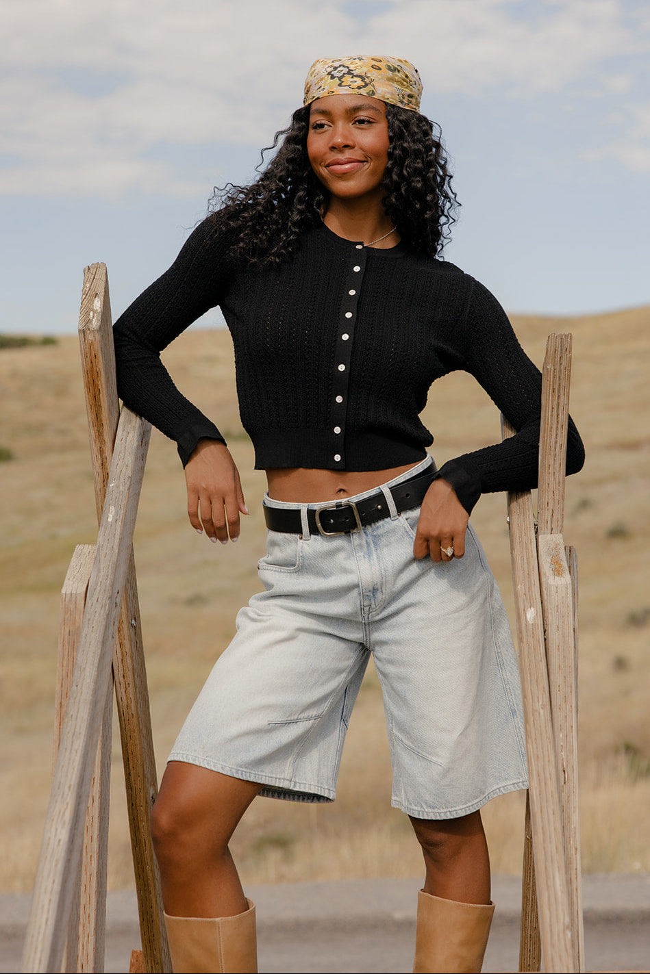 Edith Ruffle Cardigan