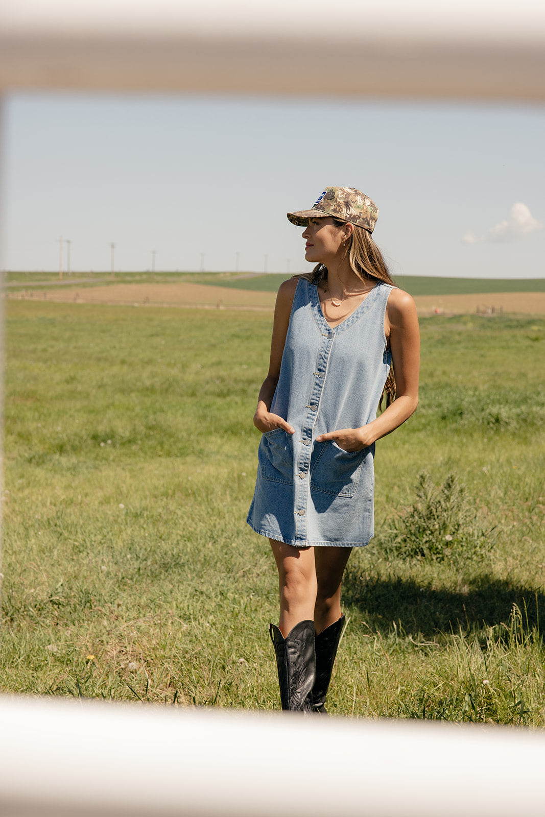 Born in the USA Denim Dress