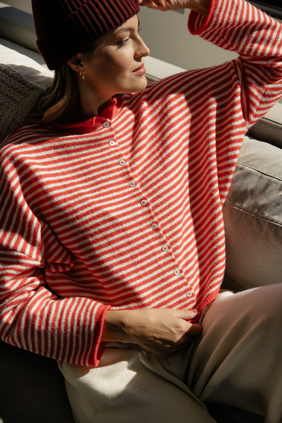 A Single Moment Button Up Cardigan