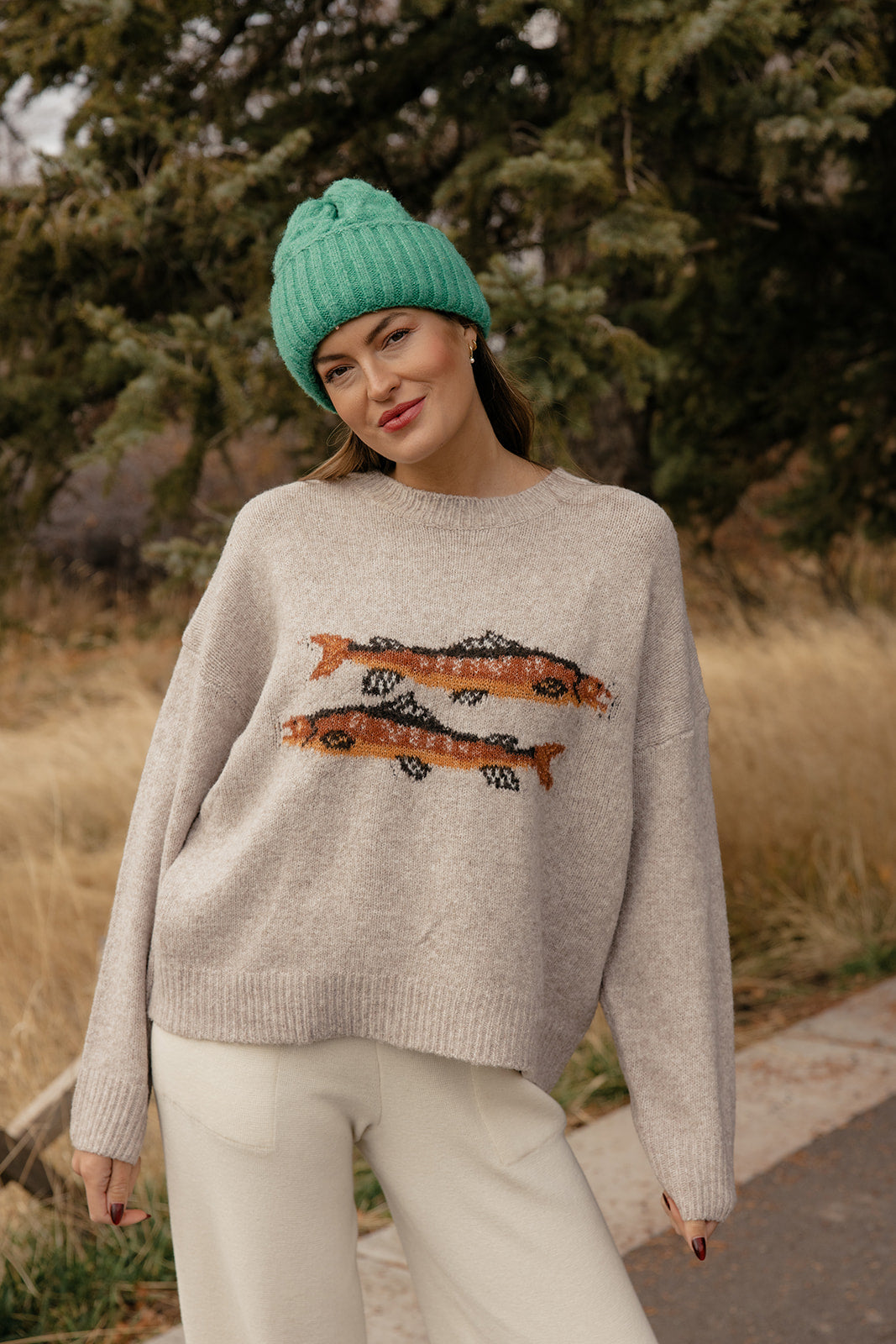 What A Catch Sweater