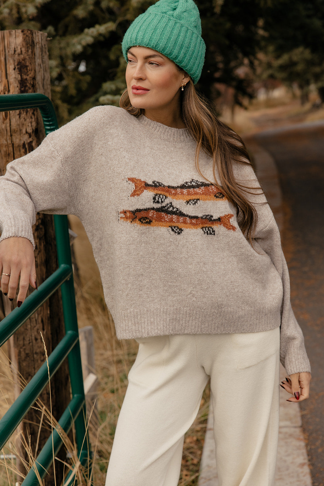 What A Catch Sweater