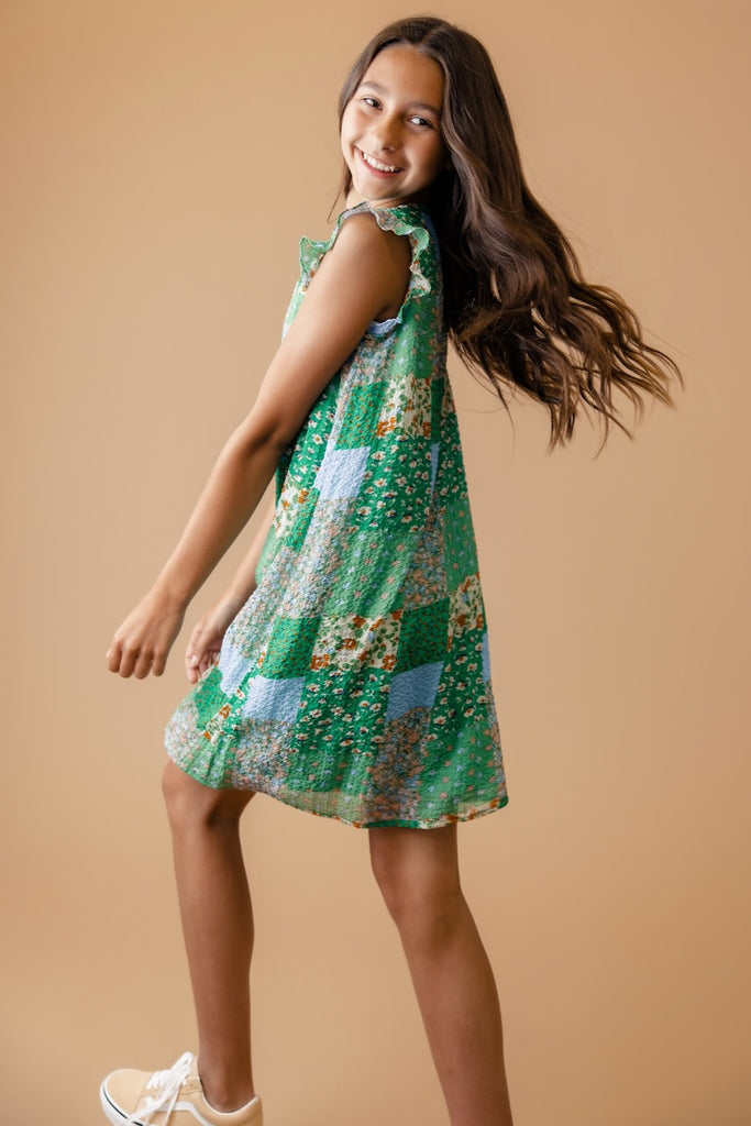 Green Mini Dress | ROOLEE