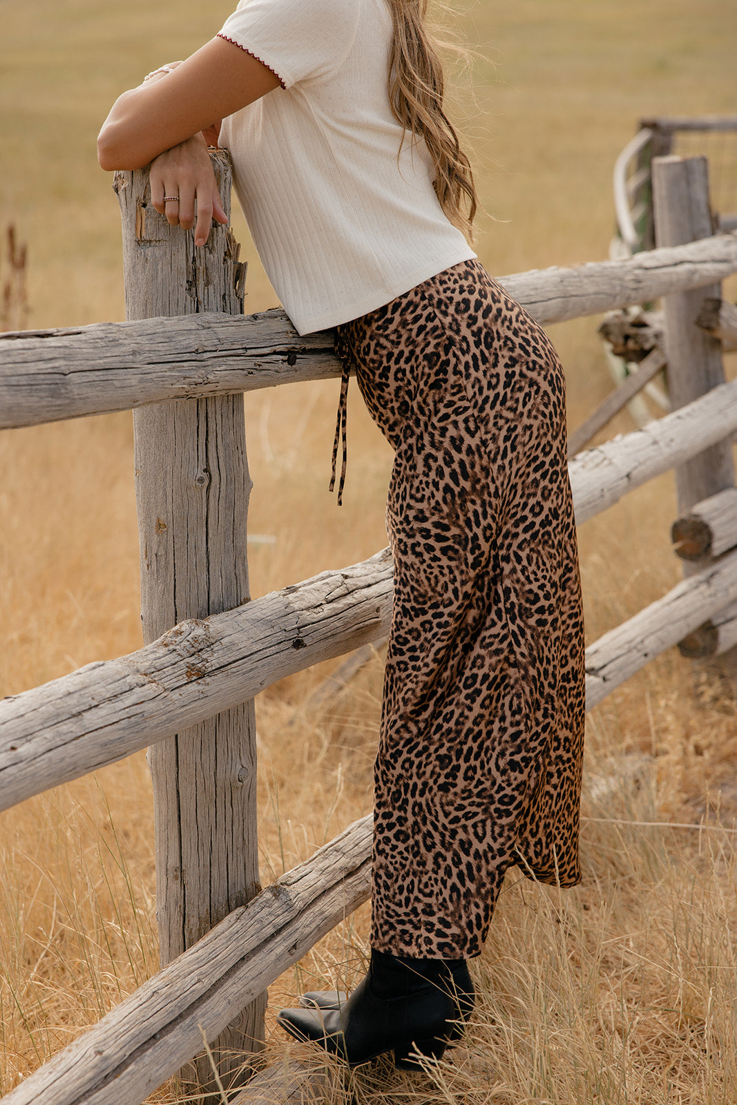 On The Prowl Leopard Skirt