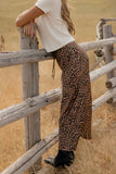 On The Prowl Leopard Skirt