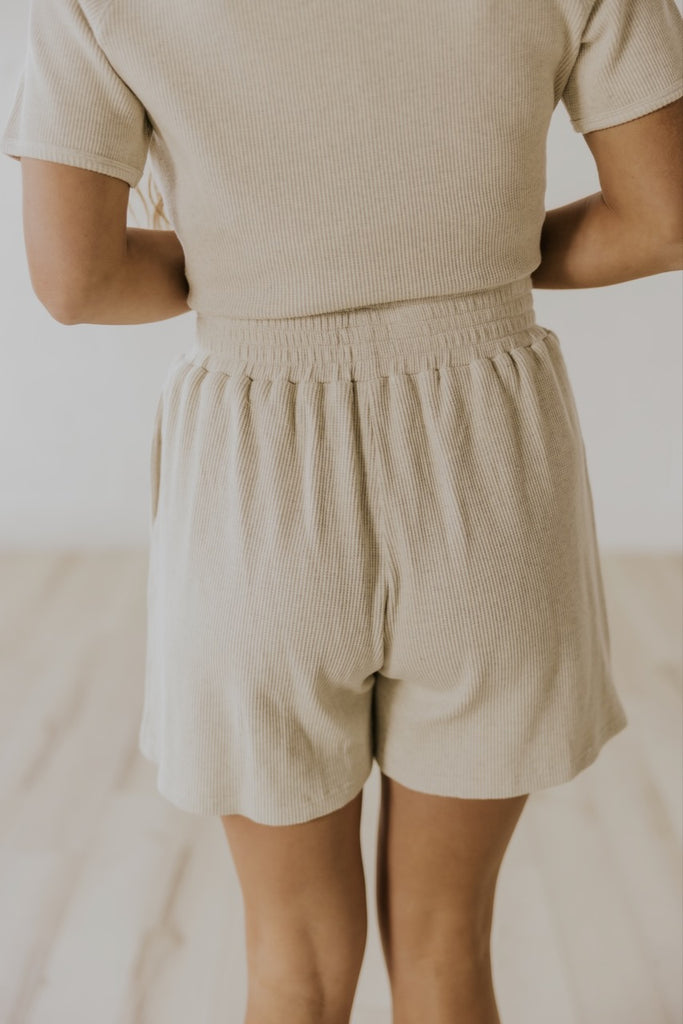 The Peggy Ribbed Shorts