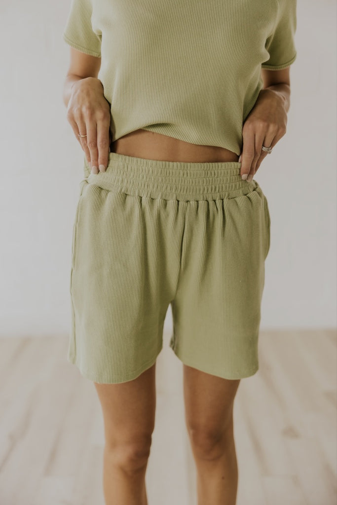 The Peggy Ribbed Shorts