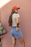 Elastic Waistband Shorts | ROOLEE