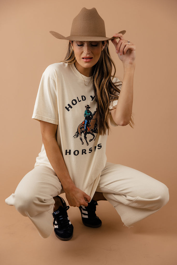 Hold Your Horses Graphic Tee