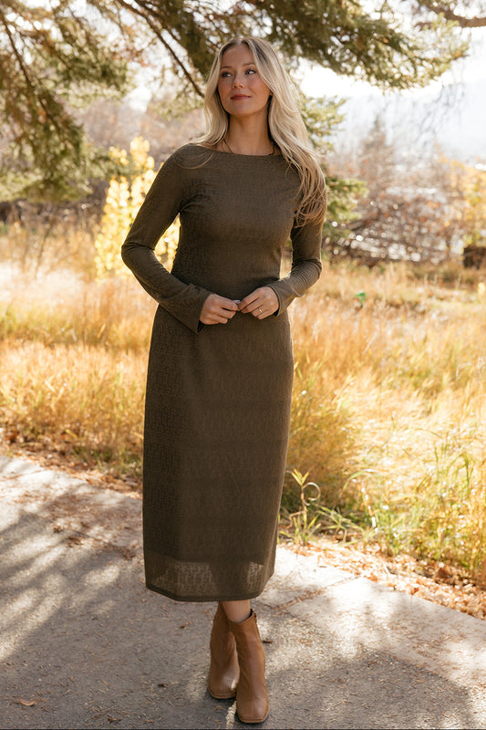 The Elm Textured Dress
