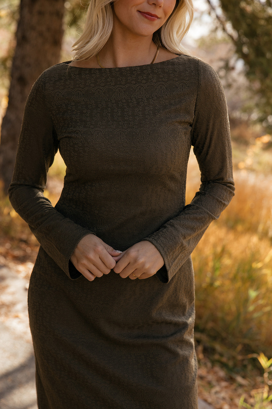 The Elm Textured Dress