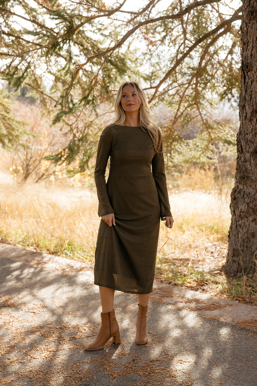 The Elm Textured Dress