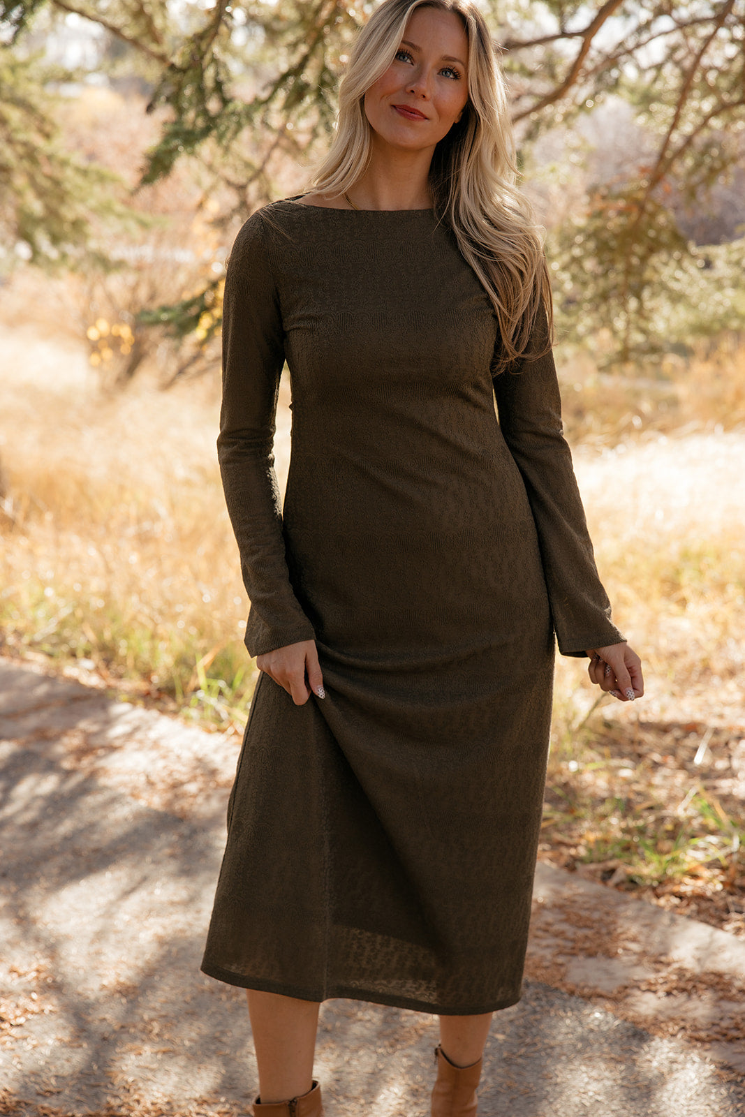The Elm Textured Dress